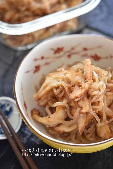 地味なおかず程ご飯が進む 糸こんにゃくとさつま揚げの甘辛炒め 作り置きおかずレシピとお弁当 心と身体にやさしい料理を 鈴木美鈴オフィシャルブログ Powered By ライブドアブログ