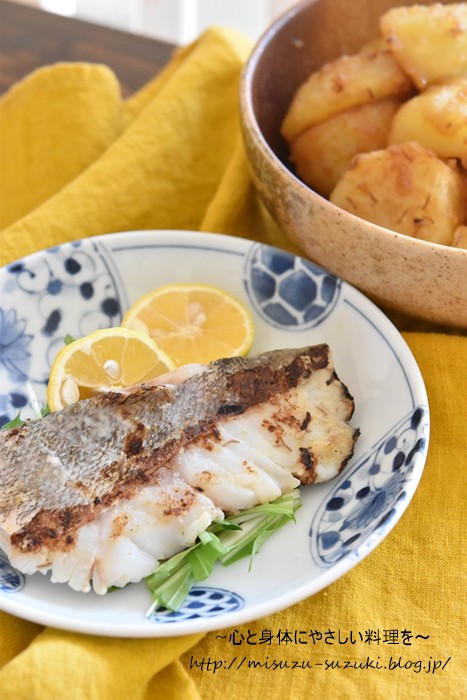 連載 魚料理も切り身を使うと簡単 冷凍もできる たらの味噌漬け レシピ 作り置きおかずレシピとお弁当 心と身体にやさしい料理を 鈴木美鈴オフィシャルブログ Powered By ライブドアブログ