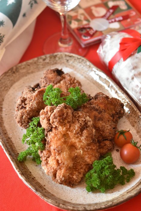 某チキンのようなザクザク食感 クリスマスにザクザクフライドチキン 作り置きおかずレシピとお弁当 心と身体にやさしい料理を 鈴木美鈴オフィシャルブログ Powered By ライブドアブログ
