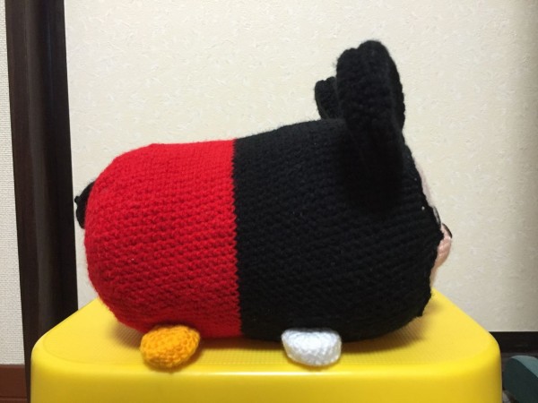 ツムツム編みぐるみ ビックミッキーようやく完成 Mita Styleのblog