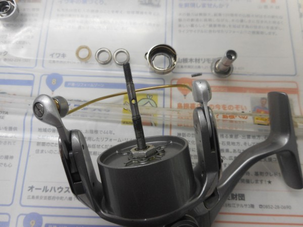 ダイワ トーナメント Z 3000iA、分解整備開始です！ : 塾長先生