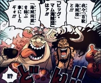 ワンピース ビッグマムさん カイドウとの同盟解消か みつエモンのオタク情報館
