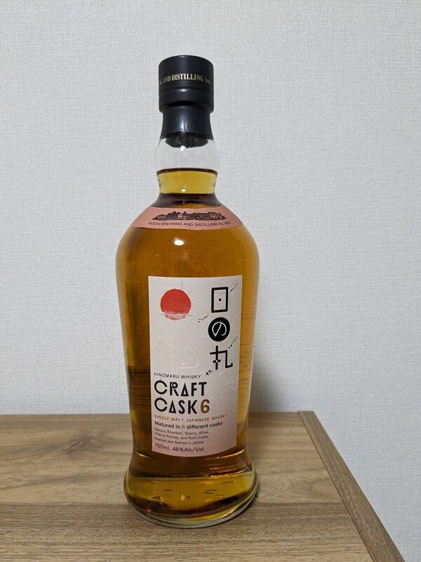日の丸ウイスキー　CRAFT CASK 6 日の丸ウイスキー クラフト カスク6 700ml | ハードリカー