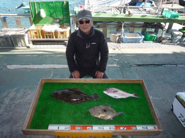 2月23日 船外機船釣果 海山フィッシングセンター