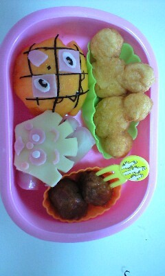 アンパンマンシリーズ メロンパンナとクリームパンダキャラ弁作りました Mizukajuパパのキャラ弁ブログ