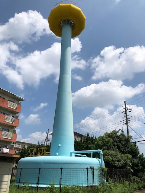 こまめな給水と給水塔【給水塔・茨城編その2】 : ( ͡⊙ ͜ʖ ͡⊙) ココア