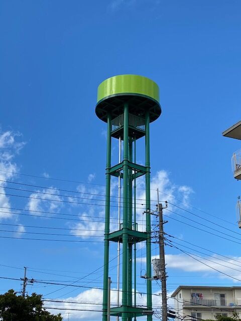 狭山茶給水塔？【給水塔・埼玉編その3】 : ( ͡⊙ ͜ʖ ͡⊙) ココア