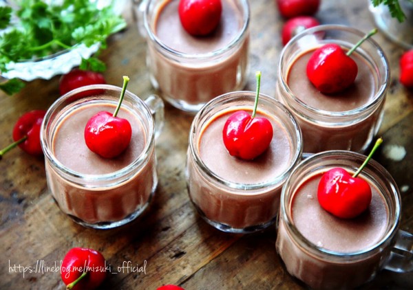 ♡混ぜて冷やして超簡単♡牛乳deお手軽チョコプリン♡【#時短#スイーツ