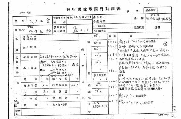 日本海軍航空隊の誇大な戦果報告について考える : もりつちの