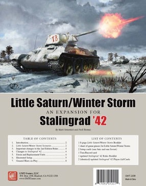 最安値に挑戦！ Stalingrad'42(GMT)Little Saturn/Winder Stormをプレイする【2 ウォーゲーム
