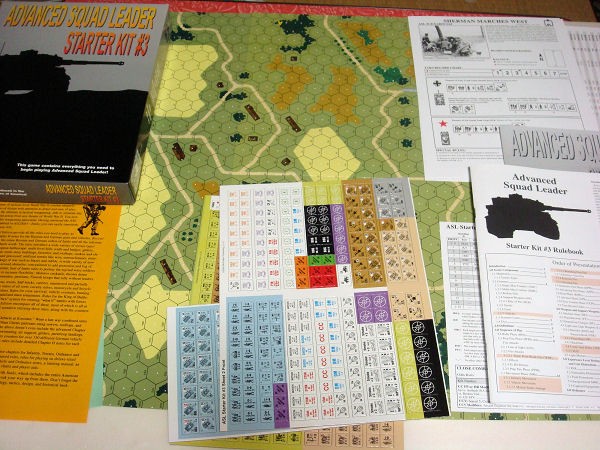 Advanced squad leader ASL buy starter kit #3 vehicles Unpunched