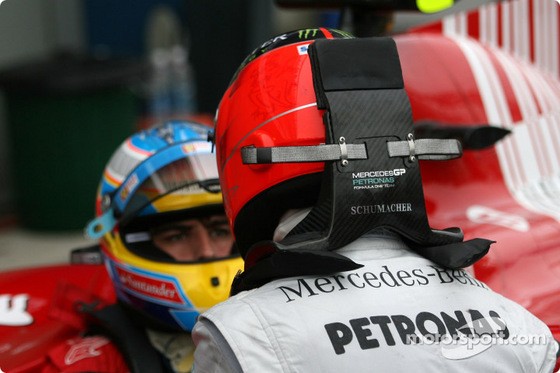 F1 06年アロンソ、バトンV.シューマッハー兄弟、ライコネン、マッサ、23台 F1日本グランプリ 2017】2006年シューマッハのコースレコードを