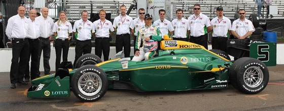 ロータス、2012年インディカーのマシン供給を目指す : F1通信