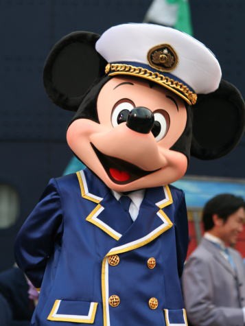 船長ミッキーとミニーちゃん Disneyパワー全開