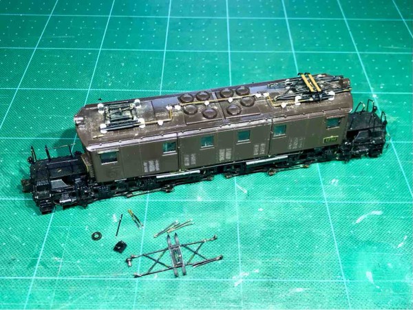 中村精密 EF51電気機関車 : 愛犬クマの鉄道模型製作備忘録