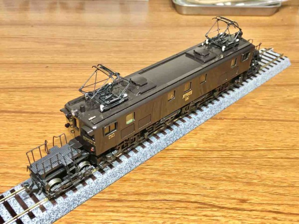 16番 天賞堂EF58旧型 レストア完了 : 愛犬クマの鉄道模型製作備忘録