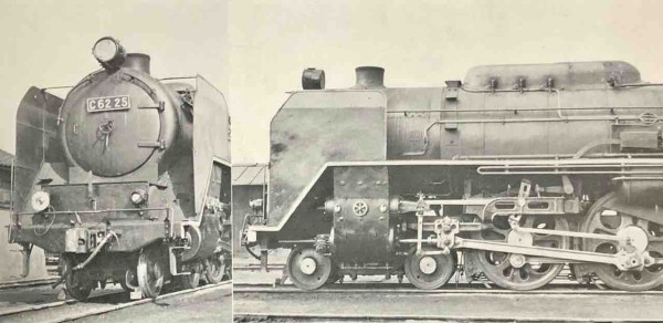 C62考察 実機25号の変遷 : 愛犬クマの鉄道模型製作備忘録