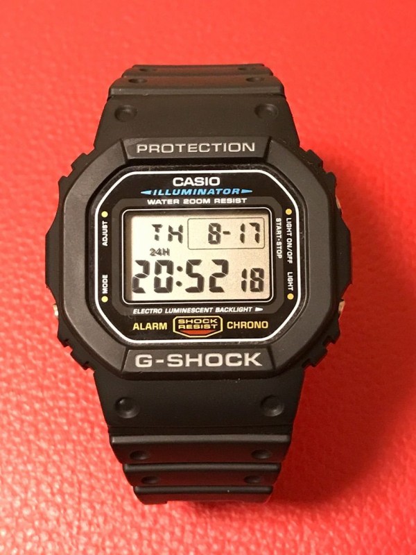 安い 頑丈 デザイン良しの Dw 5600e 1v G Shock もっちーの家内安全かわら版