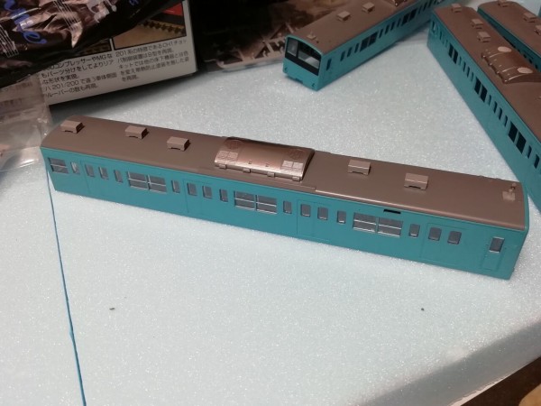 PLUM HOゲージ201系を作る その5 : 鉄道模型を楽しむブログ