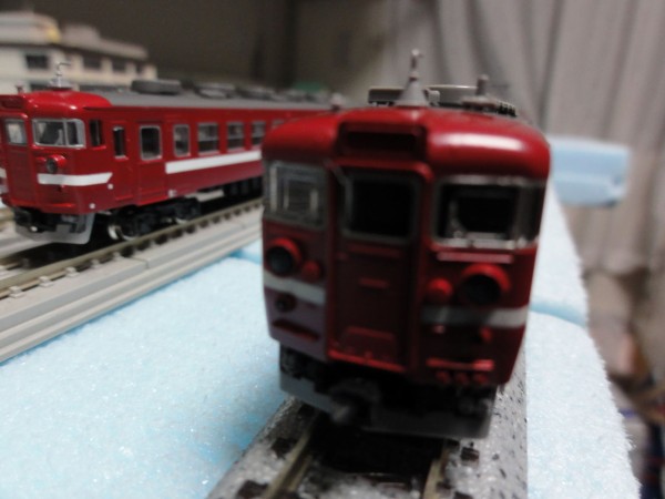 TOMIX 475系 北陸本線 旧塗装 475系（北陸本線・青色）が入線しました。TOMIX 98547