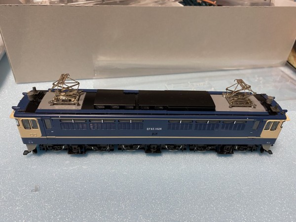 hoゲージカトーのEF65 KATO HOゲージ EF65-1000をグレードアップしてみる その2 : 鉄道