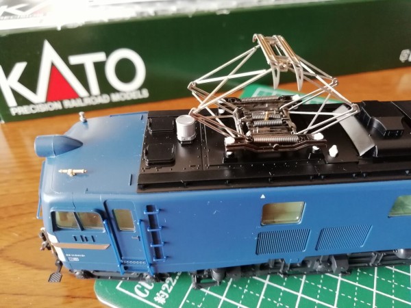 KATO HOゲージ EF58青 レビュー その2 : 鉄道模型を楽しむブログ