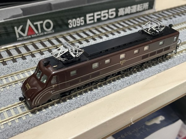 KATO EF55 高崎運転所 レビュー！ その1 : 鉄道模型を楽しむブログ