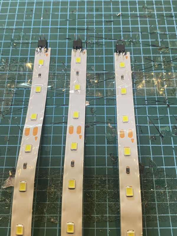 KATO HO 165系東海仕様に仕立てる その4（自作LED室内灯） : 鉄道模型