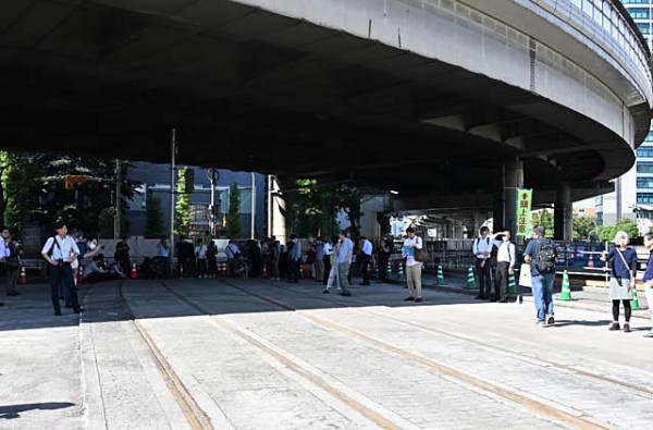 都電39系統の廃線跡線路敷が公開された : モデラーな日々 とれいん