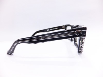 ★EFFECTOR★ エフェクターDIRT ダート ストライプ BKST 伊達眼鏡 宮川大輔 布袋 福井県 鯖江 ★美品★ 芸能人 人気眼鏡 EFFECTOR (エフェクター) DIRT（ダート）ストライプ満を持して再々入荷