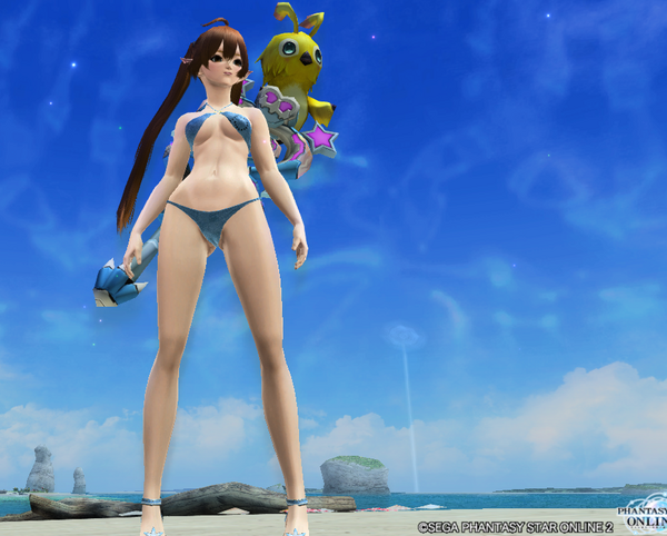 Pso2 新作水着をお披露目しちゃうのだ メルメルダイアリー