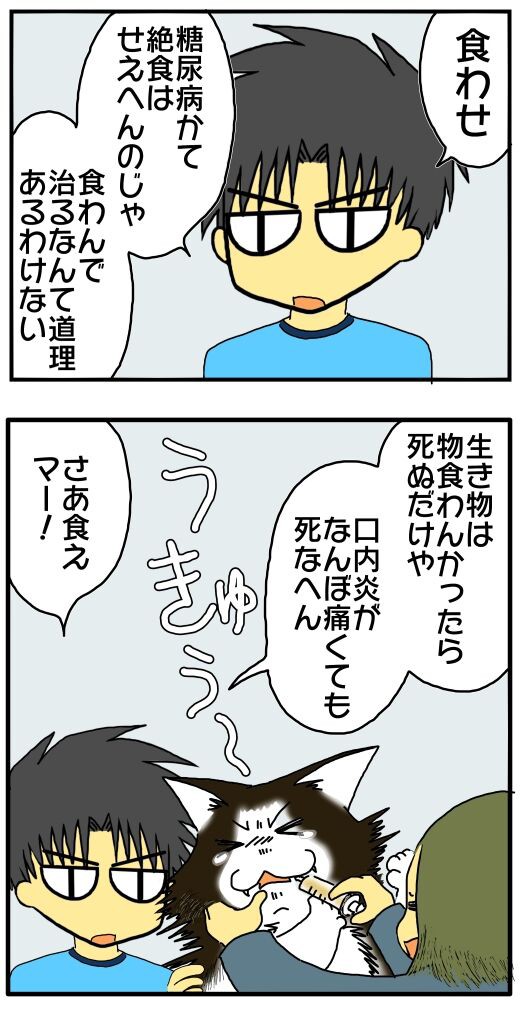 マーたん闘病記１８ 旦那氏「糖尿病ですら絶食はしない」主治医「おく 