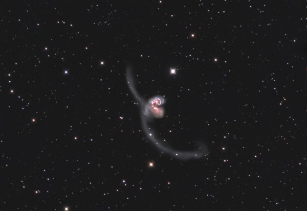 NGC4038: アンテナ銀河の画像処理 : ほしぞloveログ