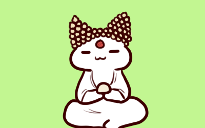 赤ちゃんの寝顔って大仏とか仏像に似てると思う ほのぼの絵にっき