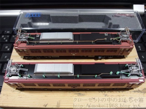 KATO EF81 一般色 3066-1 リニューアル 入線 2019.02 : クローゼットの