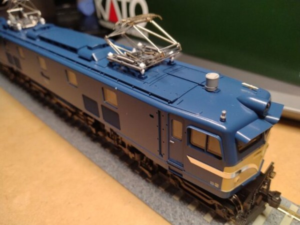 KATO HO EF58 ツララ切り付き ブルー : クローゼットの中の鉄道模型