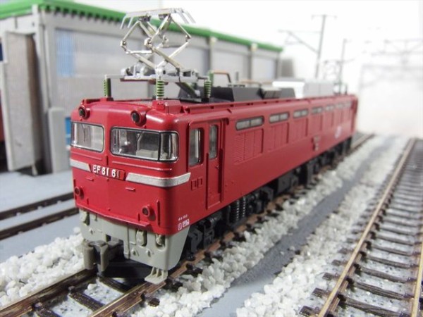 Nゲージ鉄道模型】KATO EF81北斗星色旧製品を少しイジってみまし
