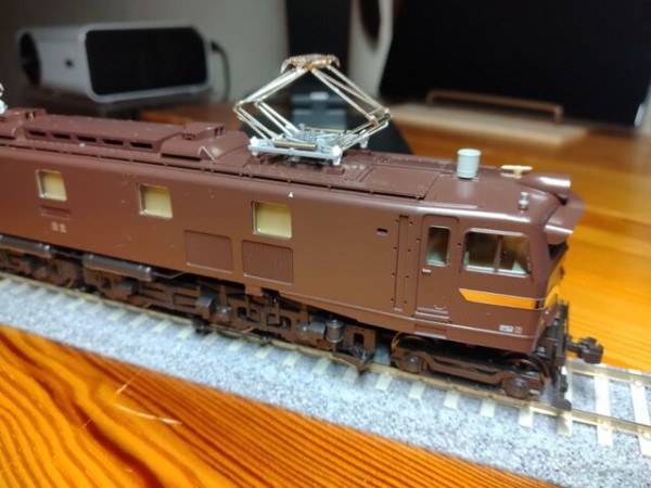 KATO HO EF58 ツララ切 茶 入線整備 : クローゼットの中の鉄道模型 KATO HO EF58 ツララ切 茶 入線整備 : クローゼットの中の鉄道模型
