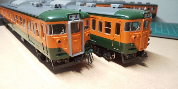 TOMIX HO 113系2000 近郊電車 入線整備 : クローゼットの中の鉄道模型