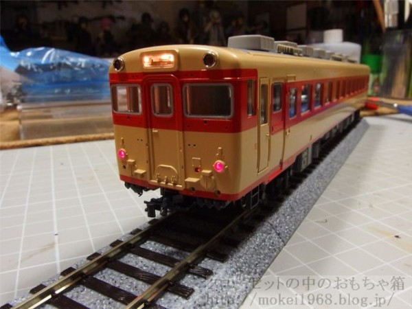 KATO HO キハ58 自作テープLED室内灯取付け&ヘッドライトLED交換