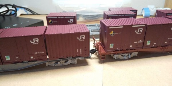 TOMIX HOゲージ コンテナ貨車 コキ107形（２輌セット） 4714】Nゲージ TOMIX コキ107形・コキ250000形 2両セット - メルカリ