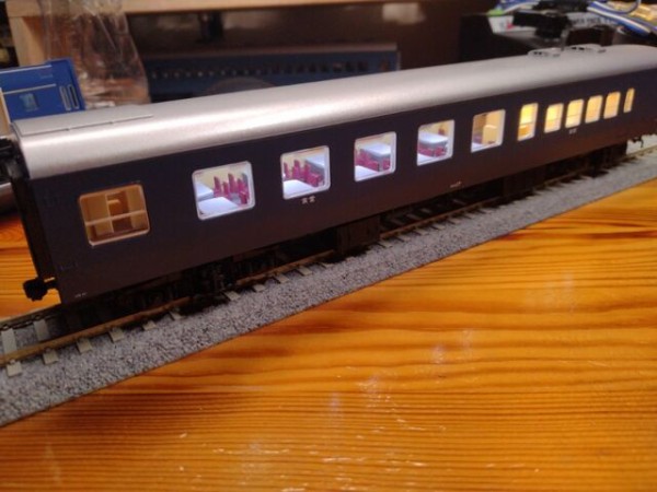 天賞堂 オシ17形 3次形 青15号 : クローゼットの中の鉄道模型