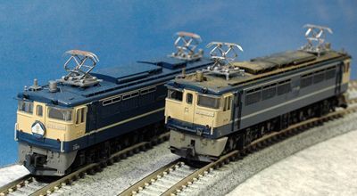鉄道模型 関水金属 EF65 1000番台 古いNゲージ : クローゼットの中の