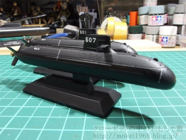 新品 ケース入】海上自衛隊 潜水艦 黒龍 チャレンジ 新品 ケース入