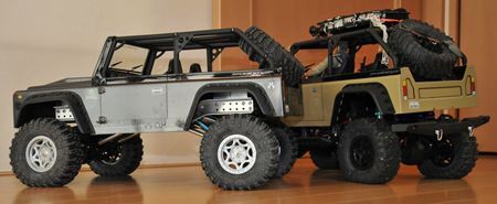 ラジコン タミヤ CR－01 再生と改造 その5 : クローゼットの中の