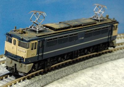 鉄道模型 関水金属 EF65 1000番台 古いNゲージ : クローゼットの中の