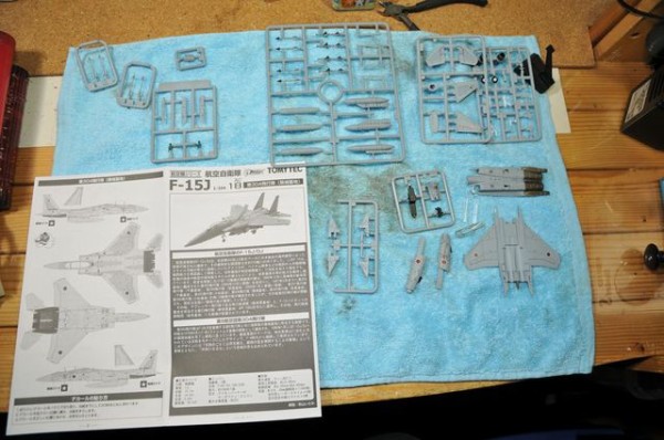 飛行機模型 技MIX 1/144塗装済みプラモデル 航空自衛隊 F-15J 第304