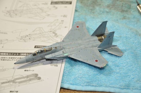 飛行機模型 技MIX 1/144塗装済みプラモデル 航空自衛隊 F-15J 第304