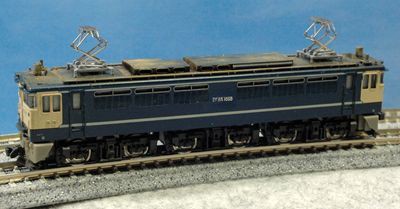 鉄道模型 関水金属 EF65 1000番台 古いNゲージ : クローゼットの中の