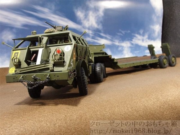 タミヤ 1/35 戦車運搬車ドラゴンワゴン 完成 : クローゼットの中の